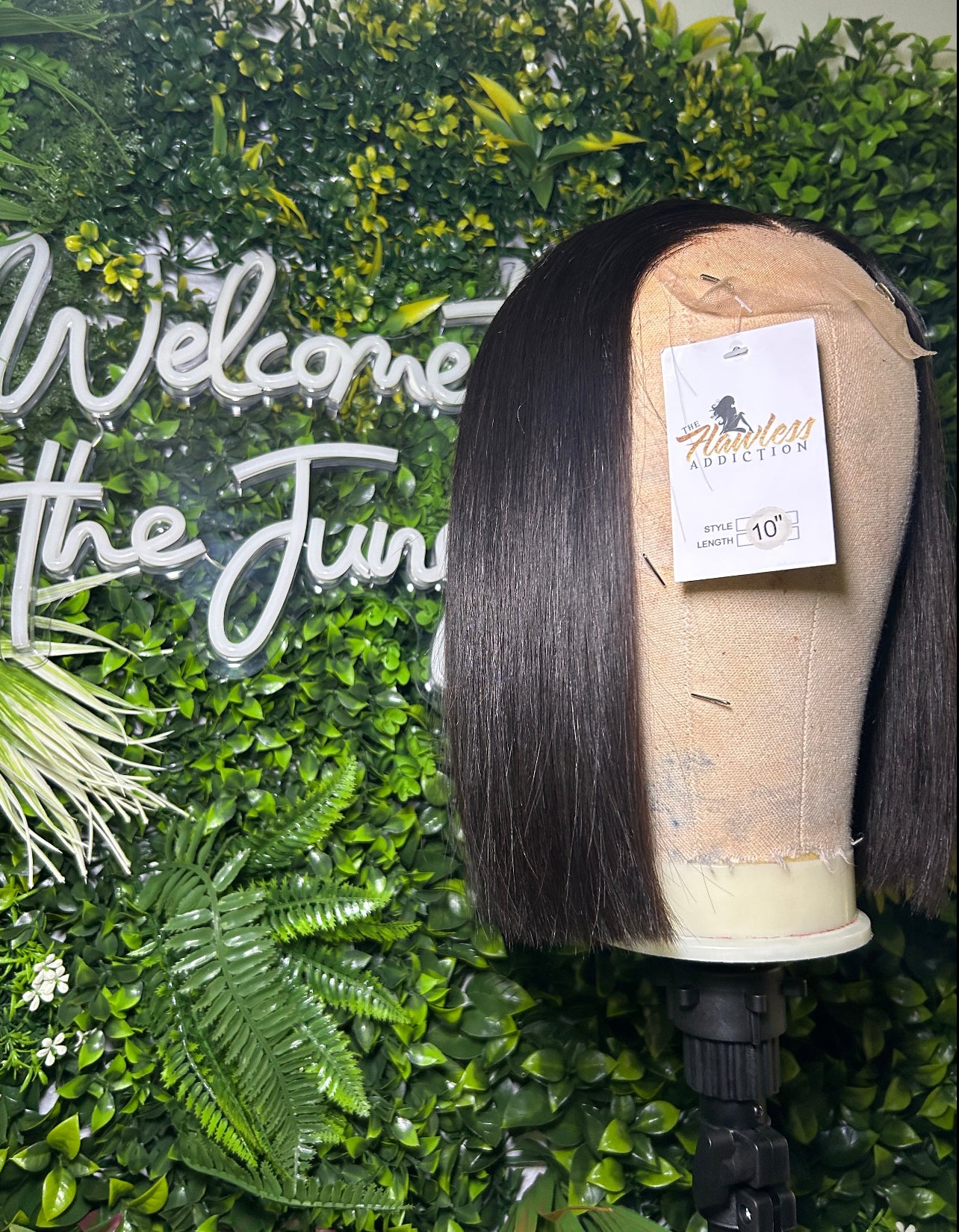 BLOWOUT SALE 10 inch 5x5 Blunt Cut Bob